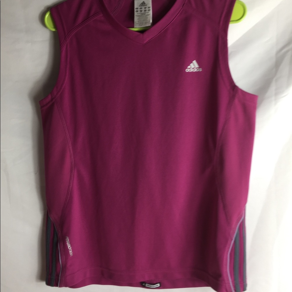 Adidas t shirt size large lilac color sports